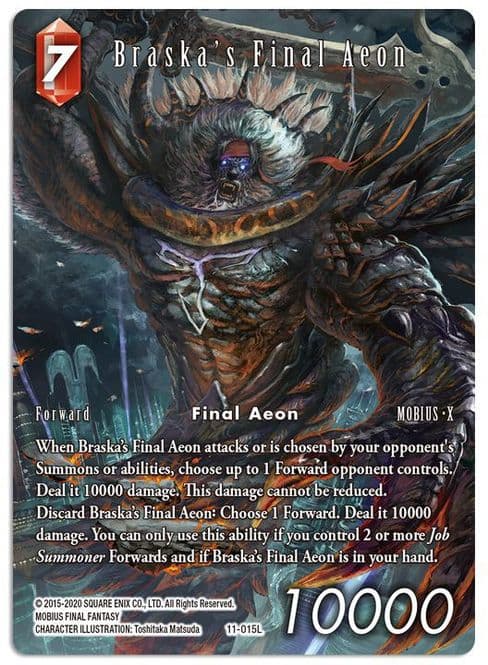 Braska's Final Aeon (Full Art)