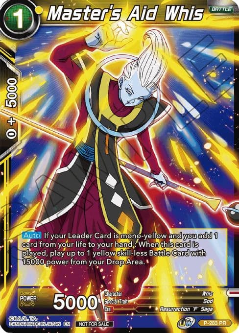 Master's Aid Whis (Unison Warrior Series Tournament Pack Vol.3)