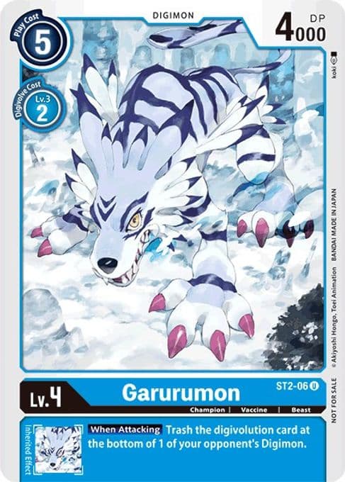 Garurumon - ST2-06 (Tamer Party Promo)