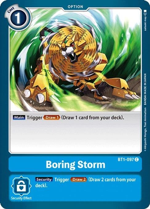 Boring Storm