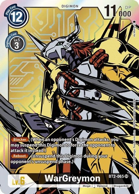 WarGreymon - BT2-065 (Alternate Art)