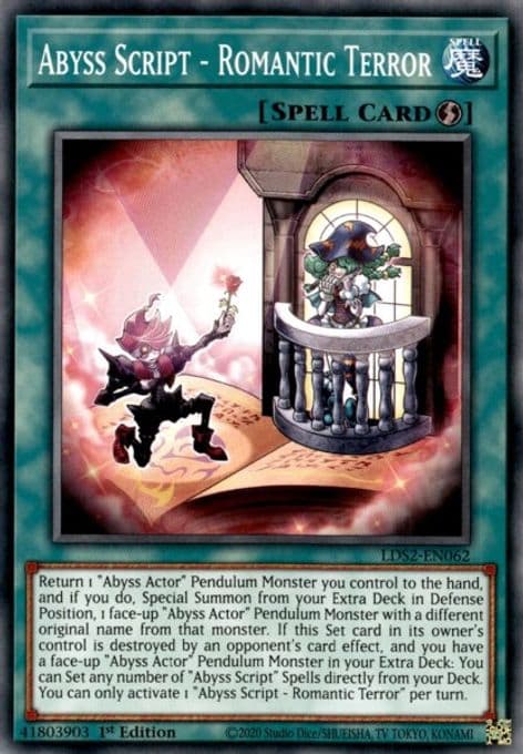 Abyss Script - Romantic Terror
