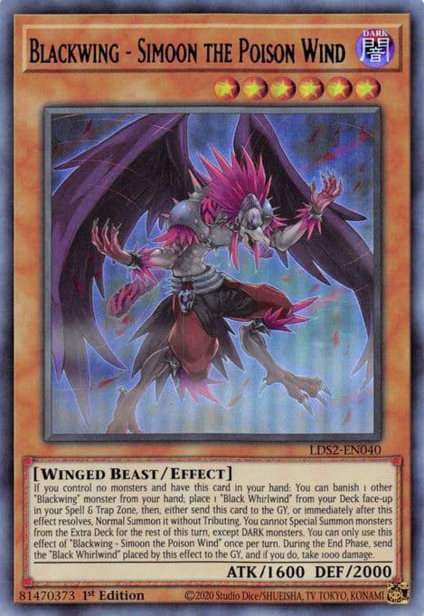 Blackwing - Simoon the Poison Wind (Purple)