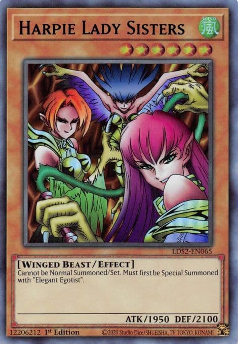 Harpie Lady Sisters (Blue)