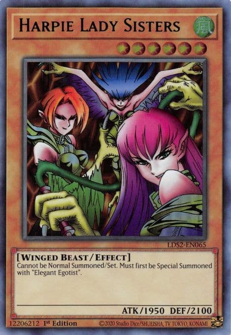 Harpie Lady Sisters (Green)