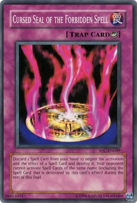 Cursed Seal of the Forbidden Spell