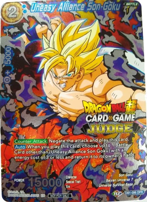 Uneasy Alliance Son Goku