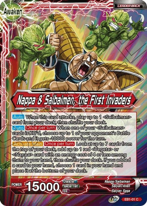 Nappa // Nappa & Saibaimen, the First Invaders