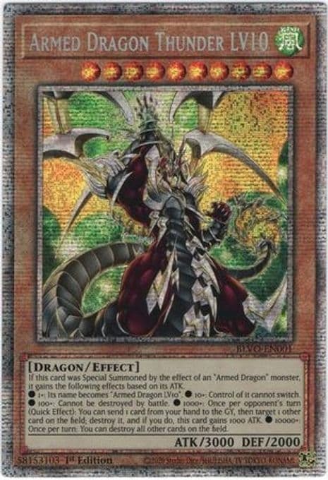 Armed Dragon Thunder LV10 (Starlight Rare)