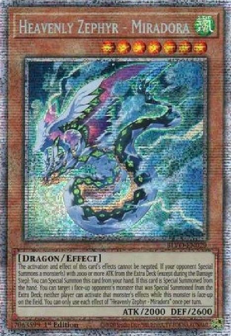 Heavenly Zephyr - Miradora (Starlight Rare)