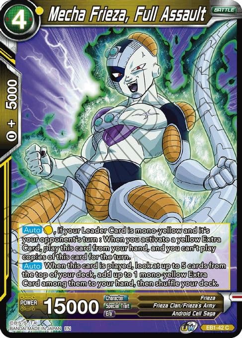 Mecha Frieza, Full Assault