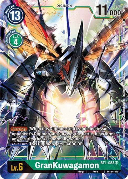 GranKuwagamon - BT1-083 (Dash Pack Ver. 1.5)
