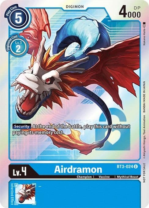 Airdramon (Box Topper)