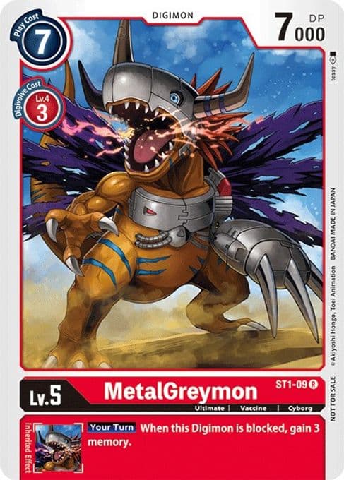 MetalGreymon - ST1-09 (Tamer Battle Pack 1)
