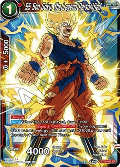 SS Son Goku, the Legend Personified