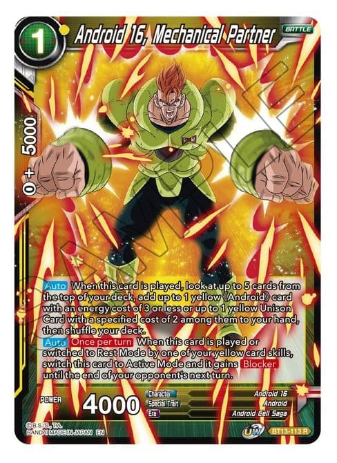 Android 16, Mechanical Partner