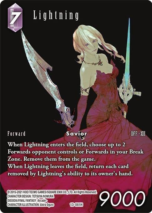 Lightning - 13-081 (Full Art)