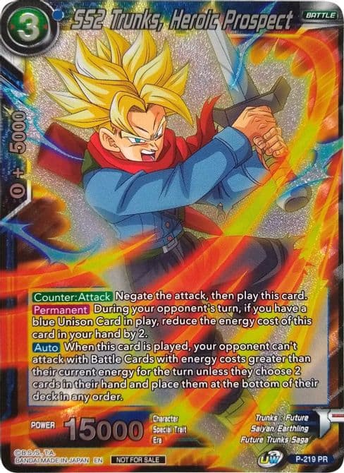 SS2 Trunks, Heroic Prospect (Player's Choice)