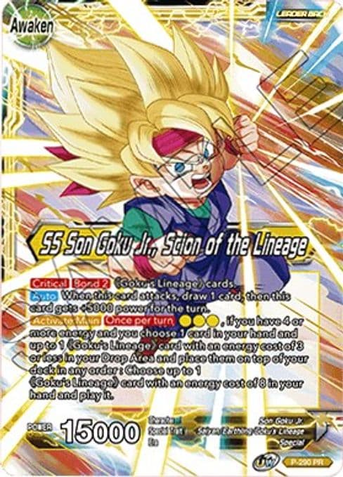 Son Goku Jr. // SS Son Goku Jr., Scion of the Lineage
