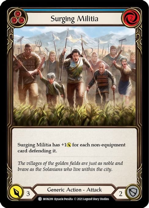 Surging Militia (Blue)