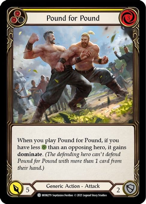Pound for Pound (Yellow)