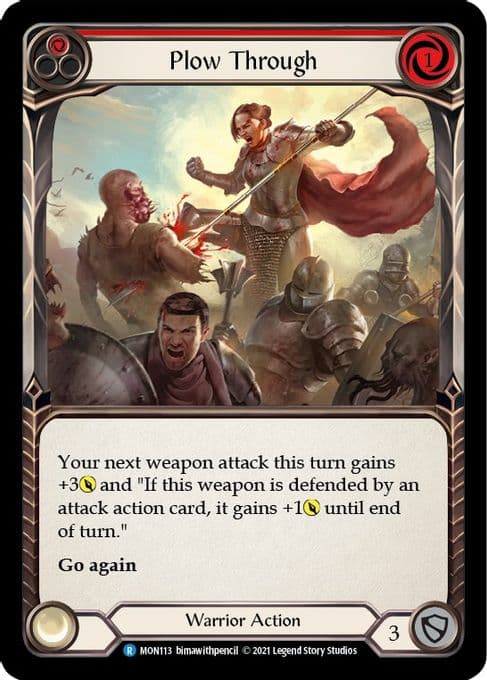 Plow Through (Red)