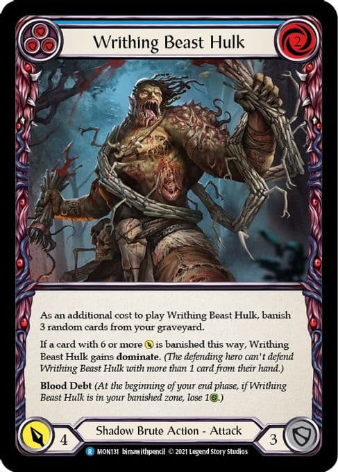 Writhing Beast Hulk (Blue)
