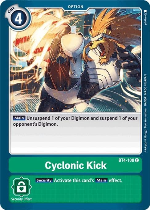 Cyclonic Kick
