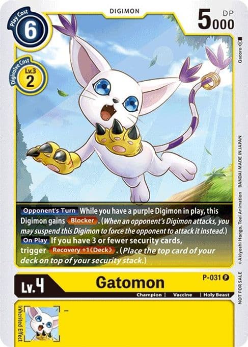 Gatomon - P-031