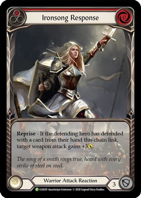 Ironsong Response (Red) - LGS029