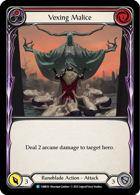Vexing Malice (Red)