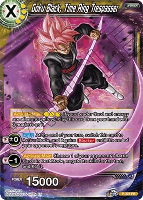 SS Rose Goku Black, Time Ring Trespasser