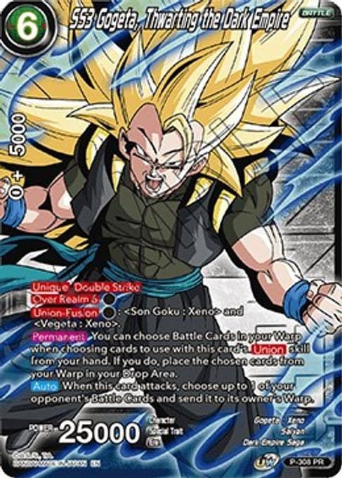 SS3 Gogeta, Thwarting the Dark Empire (Winner Stamp)
