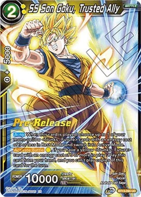 SS Son Goku, Trusted Ally