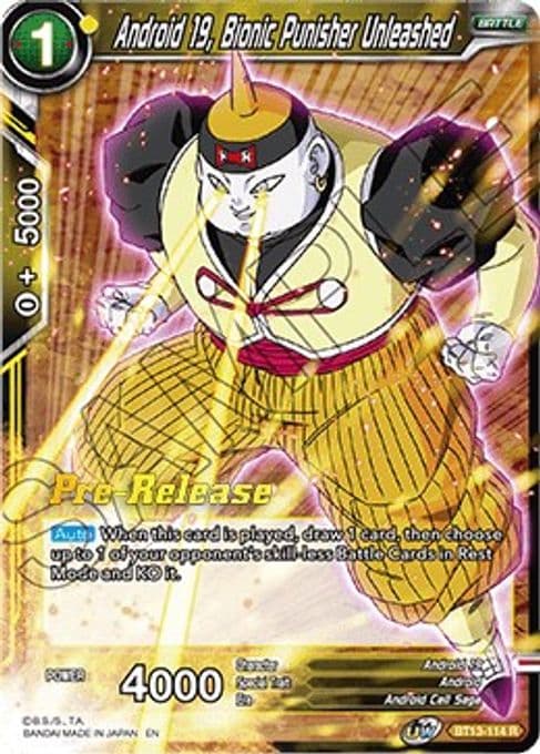 Android 19, Bionic Punisher Unleashed