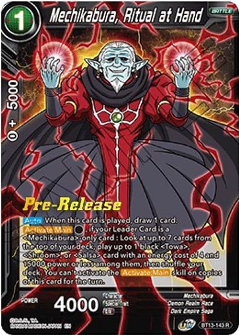Mechikabura, Ritual at Hand