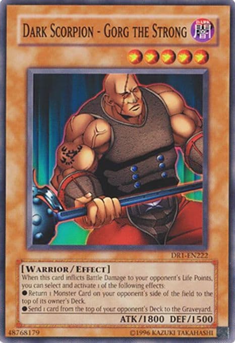 Dark Scorpion - Gorg the Strong