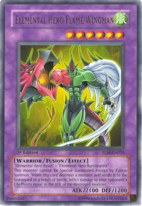 Elemental HERO Flame Wingman