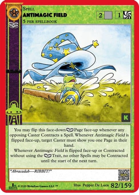 Antimagic Field