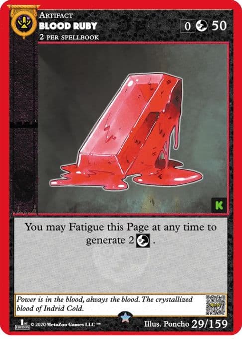 Blood Ruby