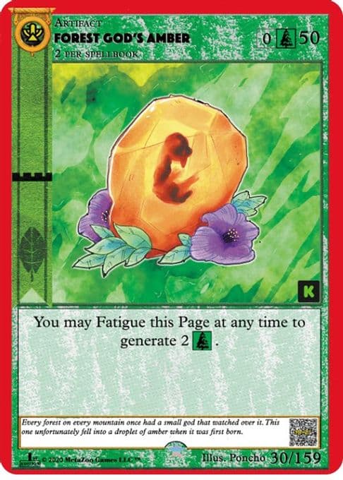Forest God's Amber