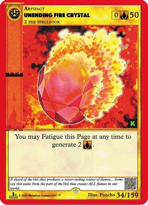 Unending Fire Crystal