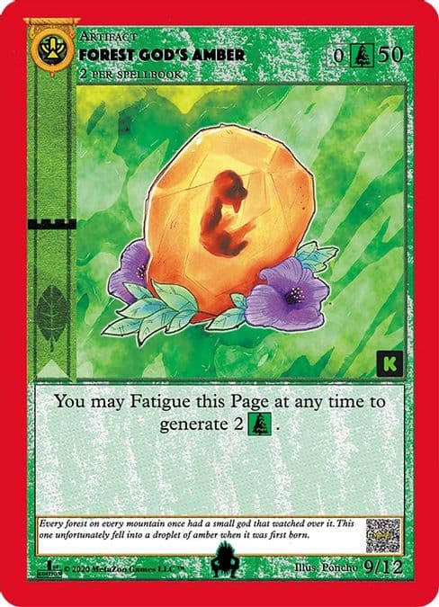 Forest God's Amber