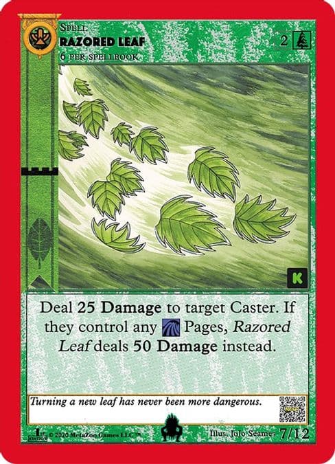 Razored Leaf