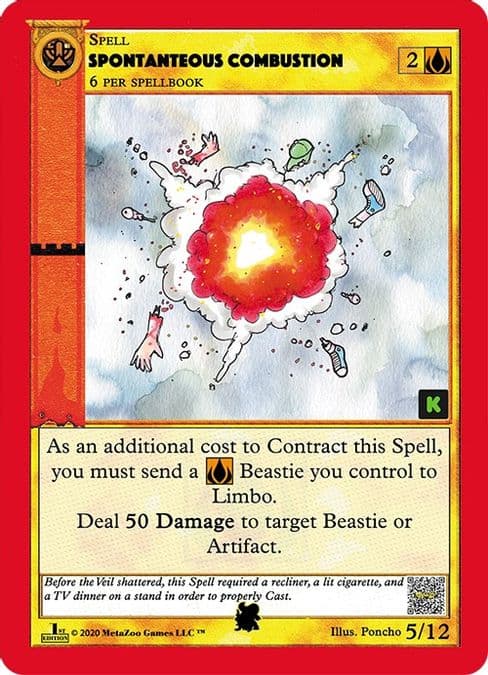 Spontanteous Combustion
