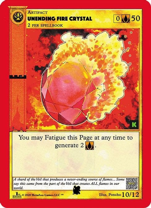 Unending Fire Crystal