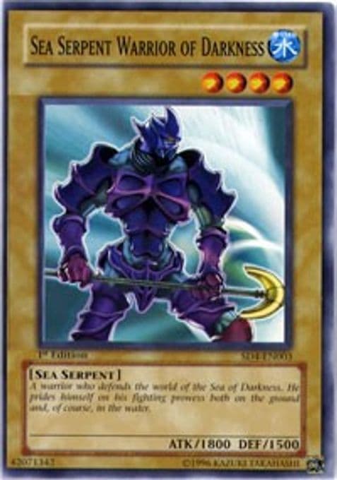Sea Serpent Warrior of Darkness