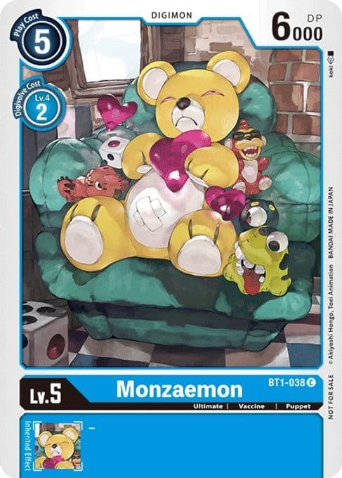 Monzaemon - BT1-038 (Official Tournament Pack Vol.2)