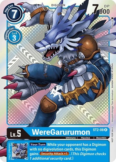 WereGarurumon - ST2-08 (Official Tournament Pack Vol.2)
