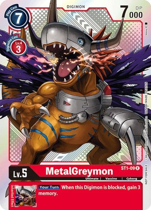 MetalGreymon - ST1-09 (Official Tournament Pack Vol.2)